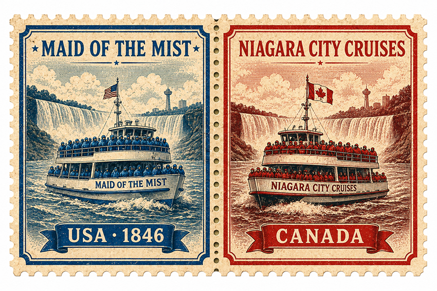 Maid of the Mist vs Niagara City Cruises